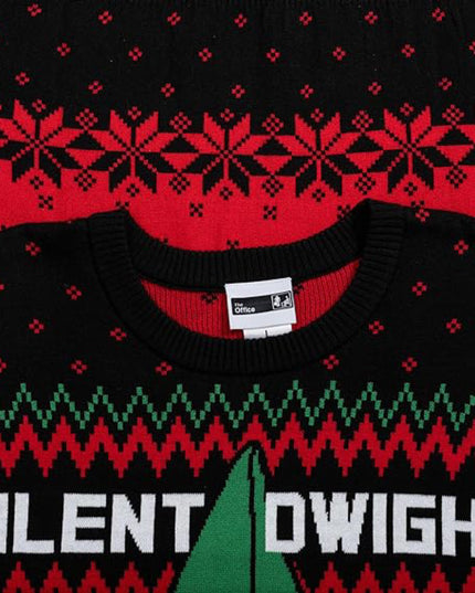Office Silent Dwight Ugly Christmas Sweater