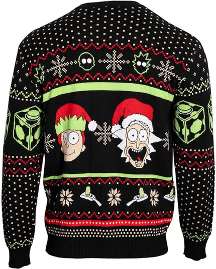 Rick and Morty Get Your Act Together Ugly Christmas Sweater