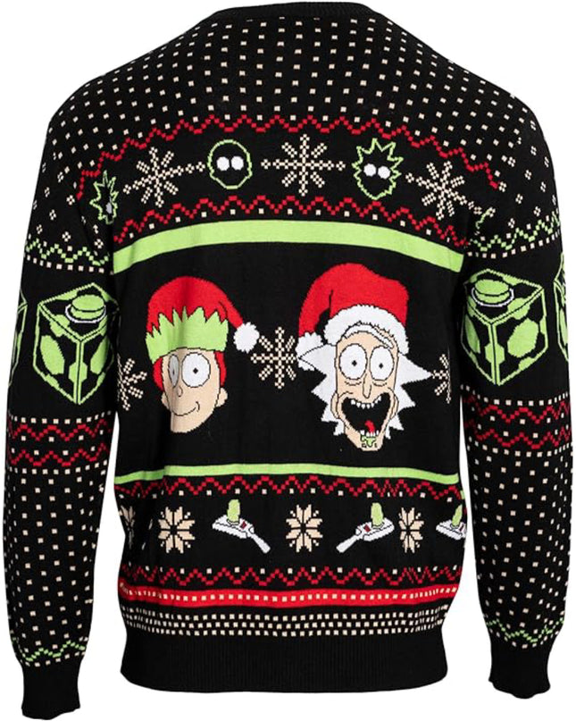 Rick and Morty Get Your Act Together Ugly Christmas Sweater