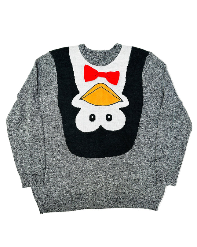 Vintage Christmas Sweater - Tuxedo Penguin II Accessories