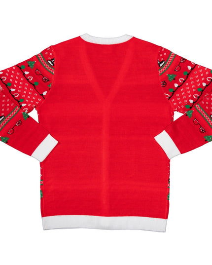 A Christmas Story Leg Lamp Button-Up Cardigan