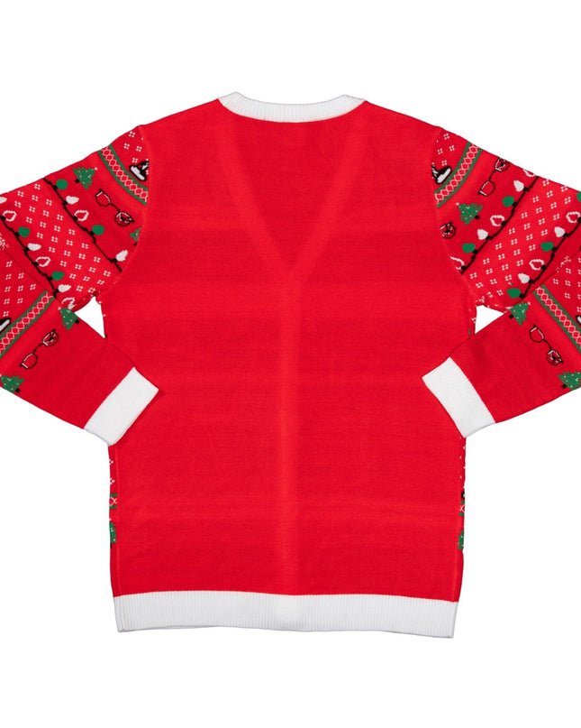 A Christmas Story Leg Lamp Button-Up Cardigan