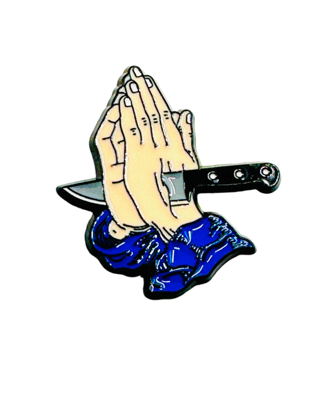 Hand-Piercing Pin - Edgy Fashion Statement