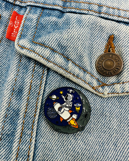 Astronaut IV Pin | Family Christmas Pajamas & Accessories
