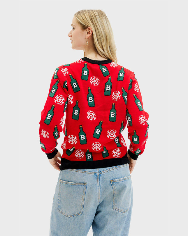 Most Wonderful Time Reversible Christmas Sweater for Women