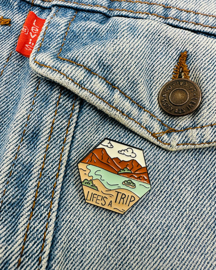 Life’s a Trip Pin for Family Christmas Fun