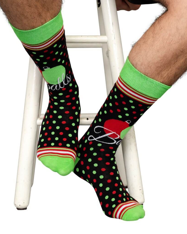 Balls Ugly Christmas Socks