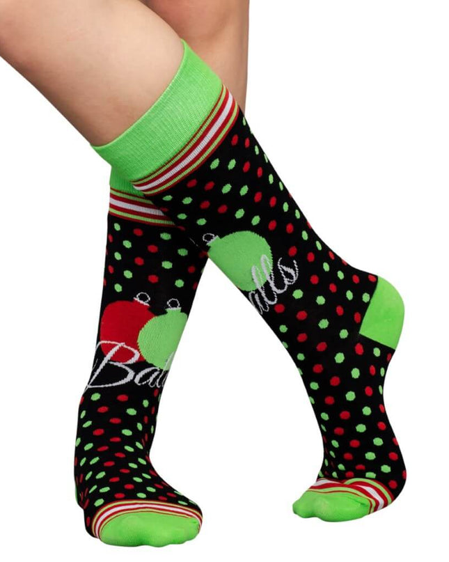 Balls Ugly Christmas Socks