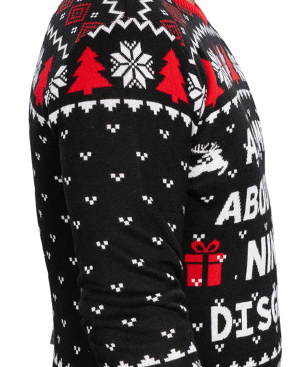 Ask Me About My Ninja Disguise Christmas Sweater