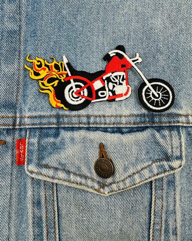 Iron-On Patch - Motorcycle II
