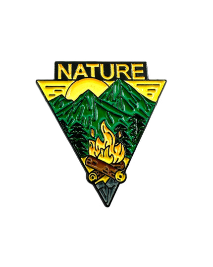 Nature Enamel Pin Badge