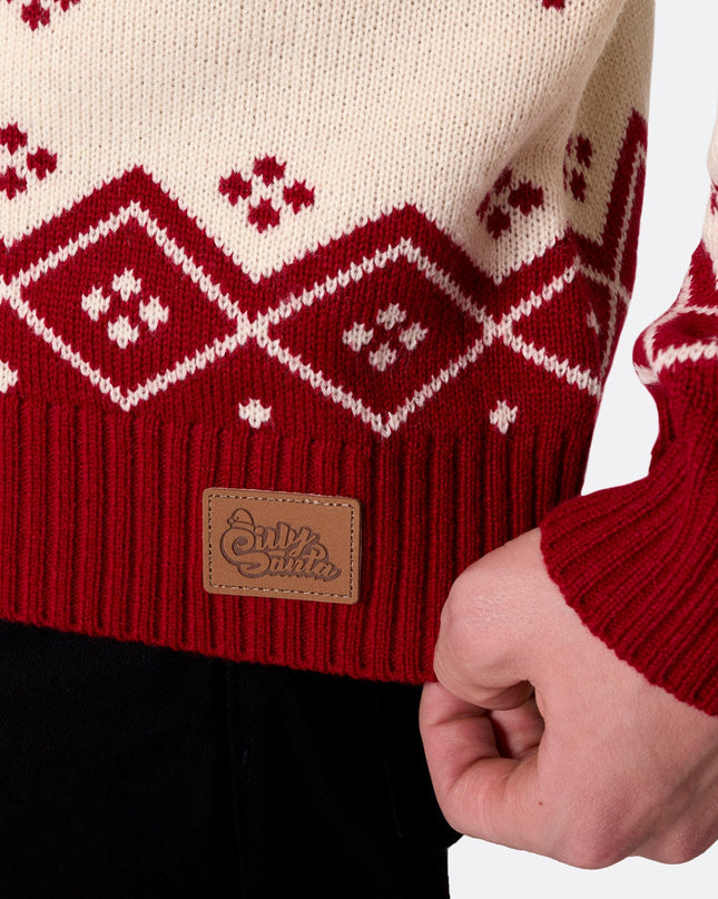 Men's Gingerbread Christmas Sweater for Holiday Fun