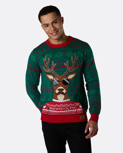 Men's Brewdolph Christmas Sweater
