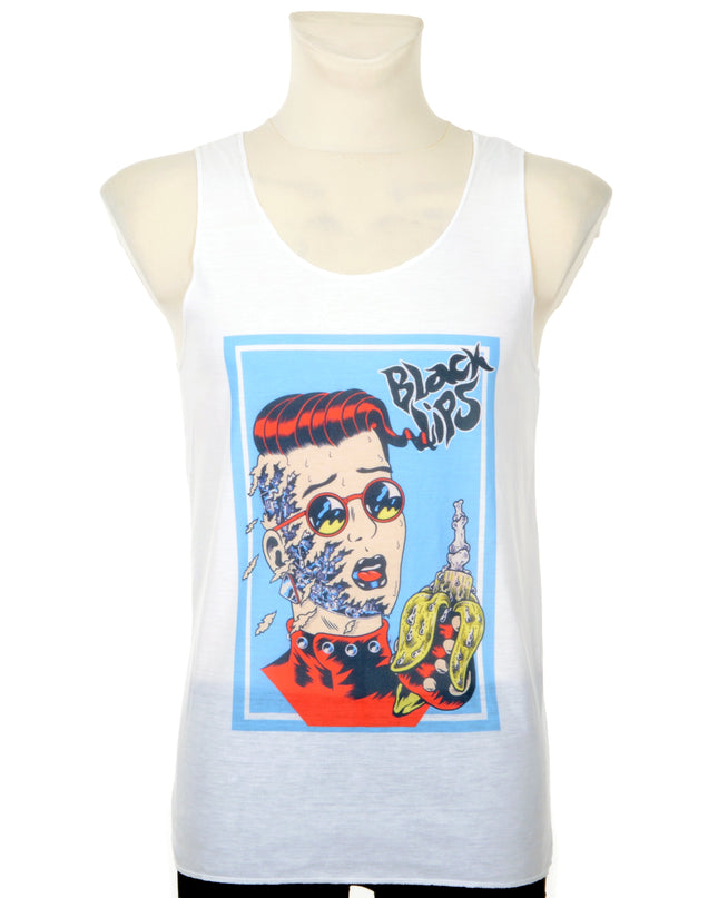 Black Lips Band Tank Top for Men and Women