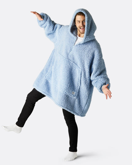 Blue Sherpa HappyHoodie