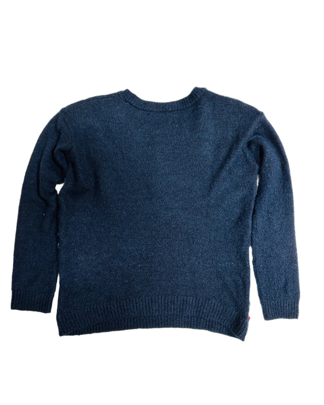 Vintage Christmas Sweater - Jump Rope Santa