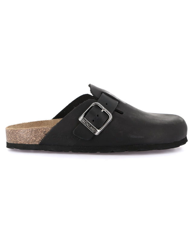 Grünland Black Women's Clogs