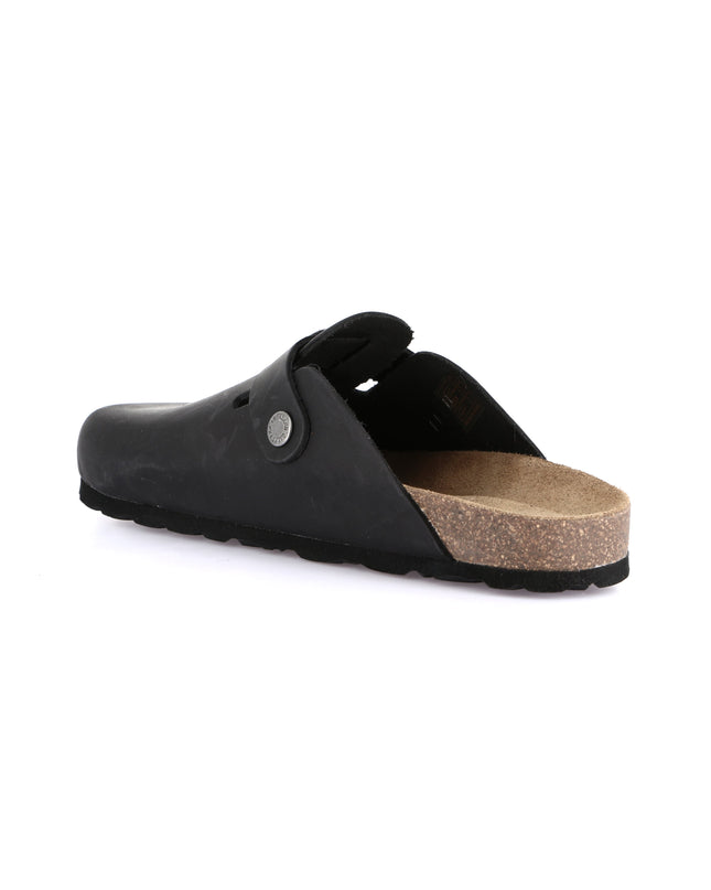 Grünland Black Women's Clogs