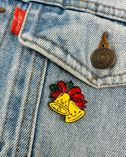 Jingle Bells Brooch | Festive Christmas Accessory