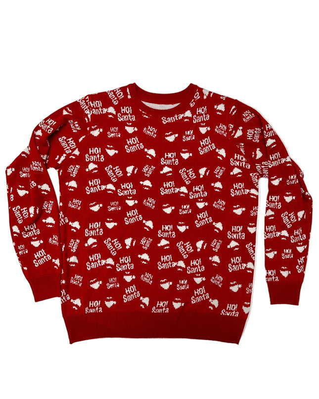 Vintage Christmas Sweater - Ho! Santa