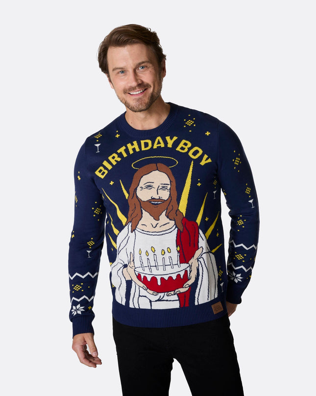 Men's Birthday Boy Christmas Sweater