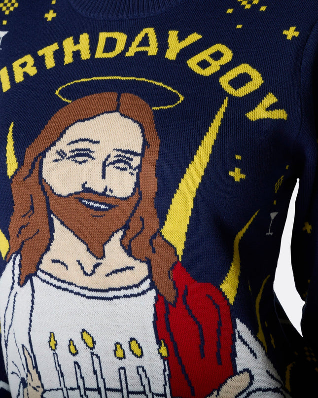 Women's Birthday Boy Christmas Sweater for Festive Fun