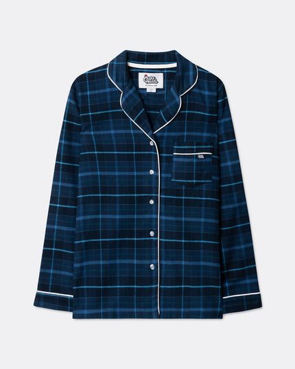 Kids Blue Flannel Pyjamas