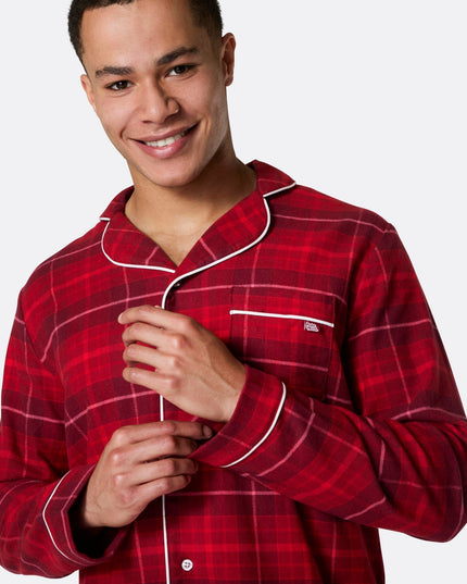 Red Flannel Family Christmas Pyjamas