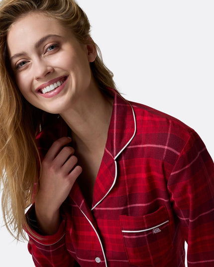 Red Flannel Family Christmas Pyjamas