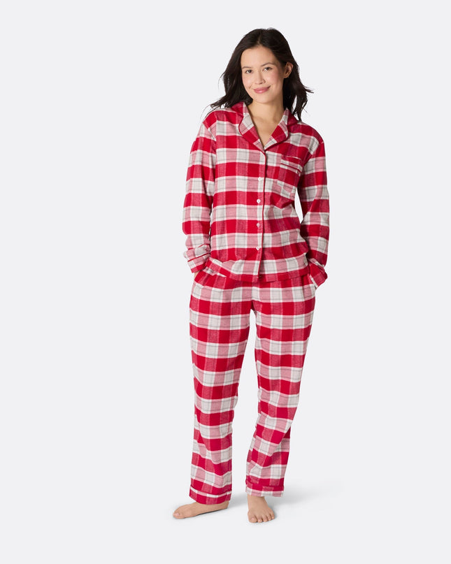 Red Flannel Family Christmas Pajamas