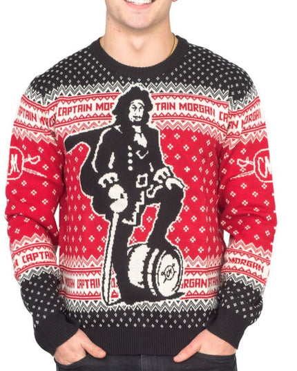 Captain Morgan The Standing Captain Ugly Sweater