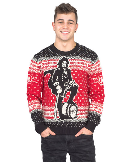 Captain Morgan The Standing Captain Ugly Sweater