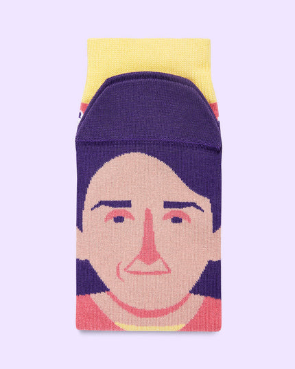 Georgia O'Keeffe Fun Socks by ChattyFeet