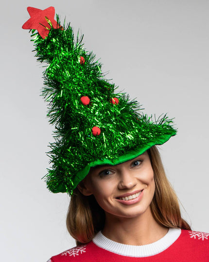 Christmas Tree Hat for Holiday Celebrations