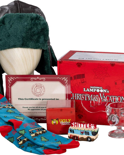 Christmas Vacation Gift Box Set with Cousin Eddie Accessories