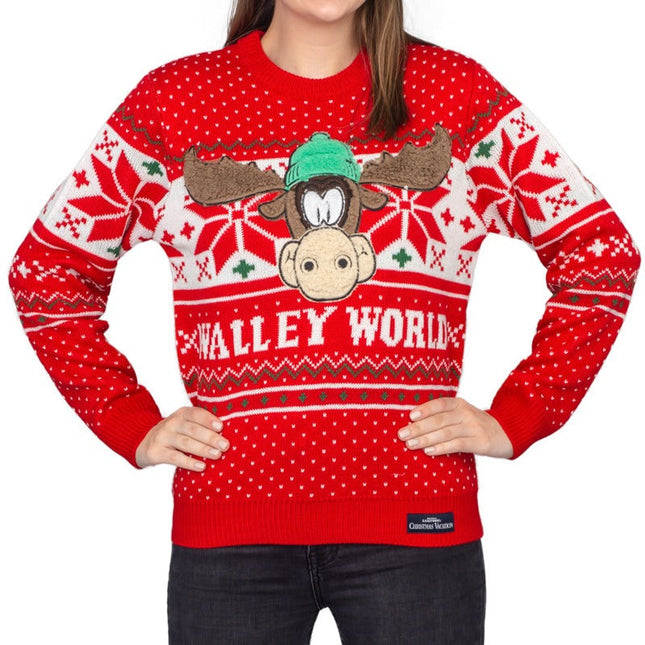 Women's Christmas Vacation Marty Moose Ugly Sweater