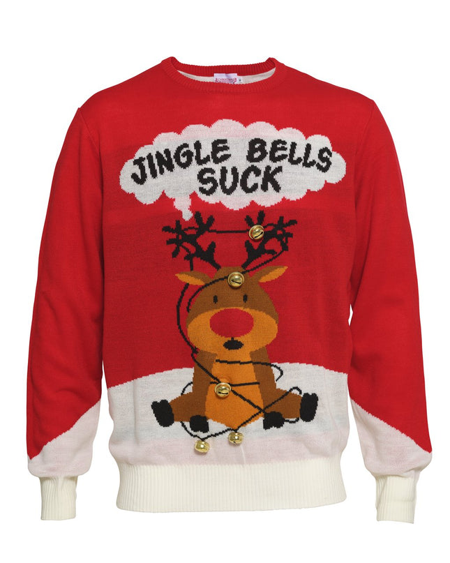 Jingle Bells Christmas Sweater - Unisex Holiday Fun