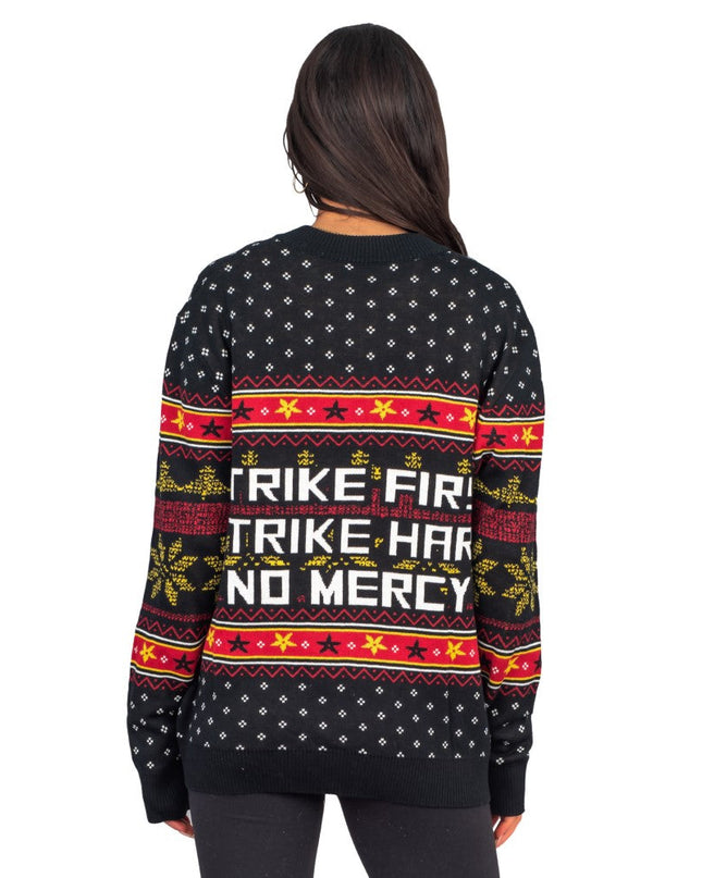Cobra Kai Never Dies Ugly Christmas Sweater
