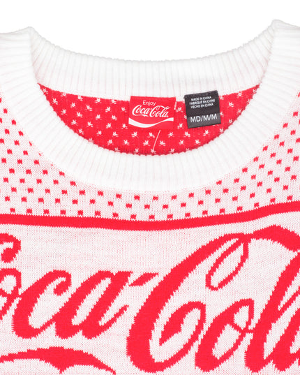 Coca-Cola Polar Bear Trees Ugly Christmas Sweater for Men