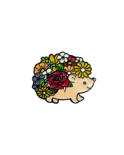 Blooming Hedgehog Brooch | Family Pajama Accessory