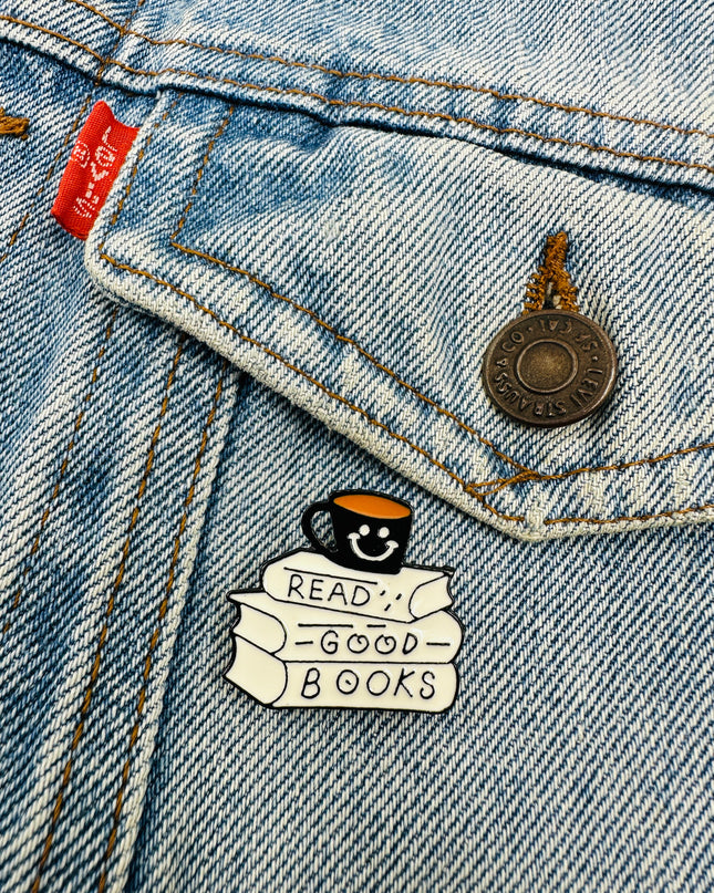 Read Good Books Brooch | Family Pajama Accessory
