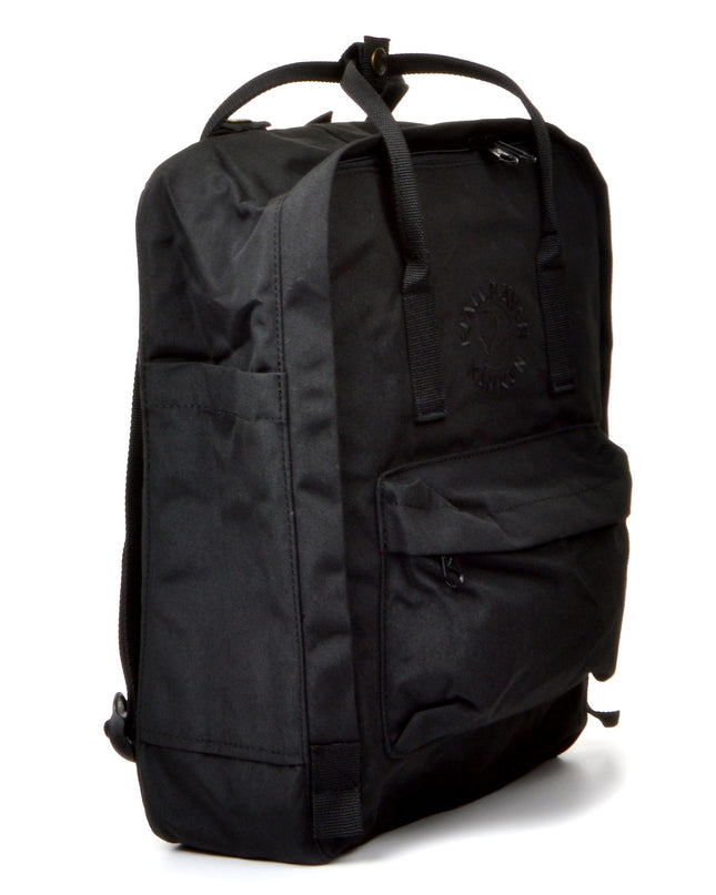 Fjallraven Re-Kanken Backpack in Classic Black