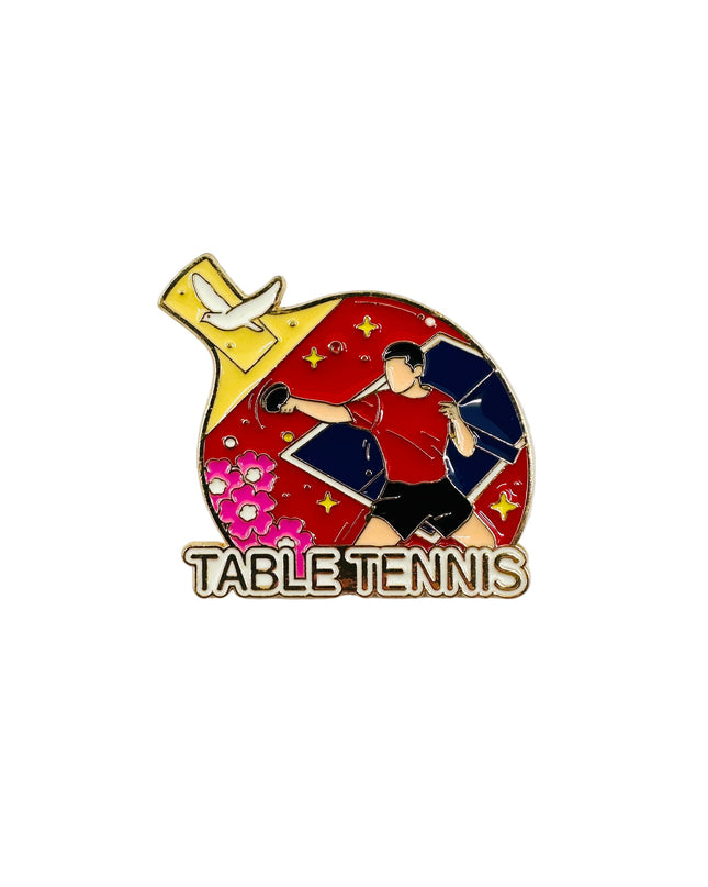 Table Tennis Pin | Family Christmas Pajamas & Accessories