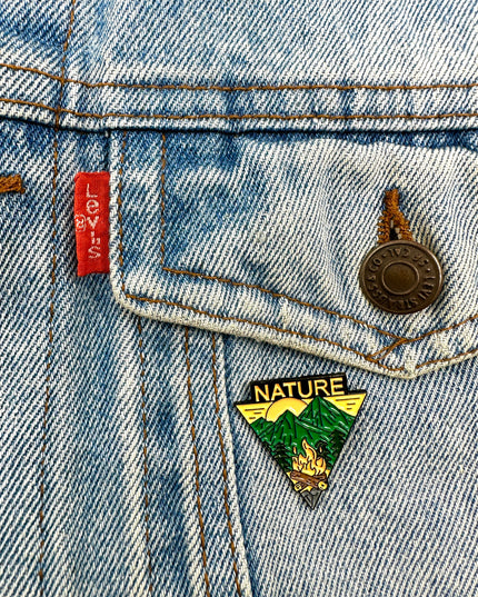 Nature Pin Badge | Tags: Accessories