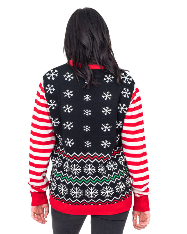 Santa Says Interactive LED Christmas Sweater