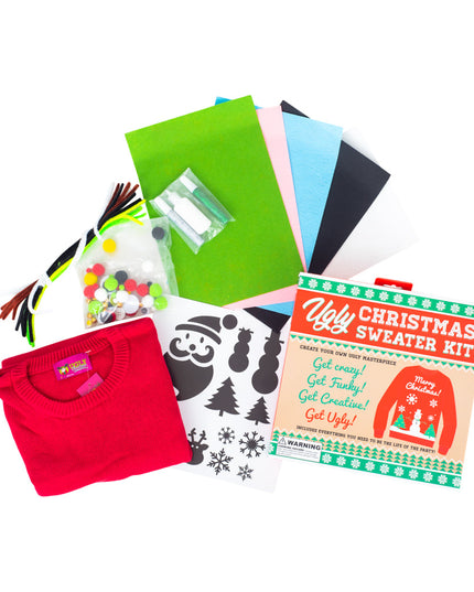 DIY Ugly Christmas Sweater Kit to Create Your Own Design