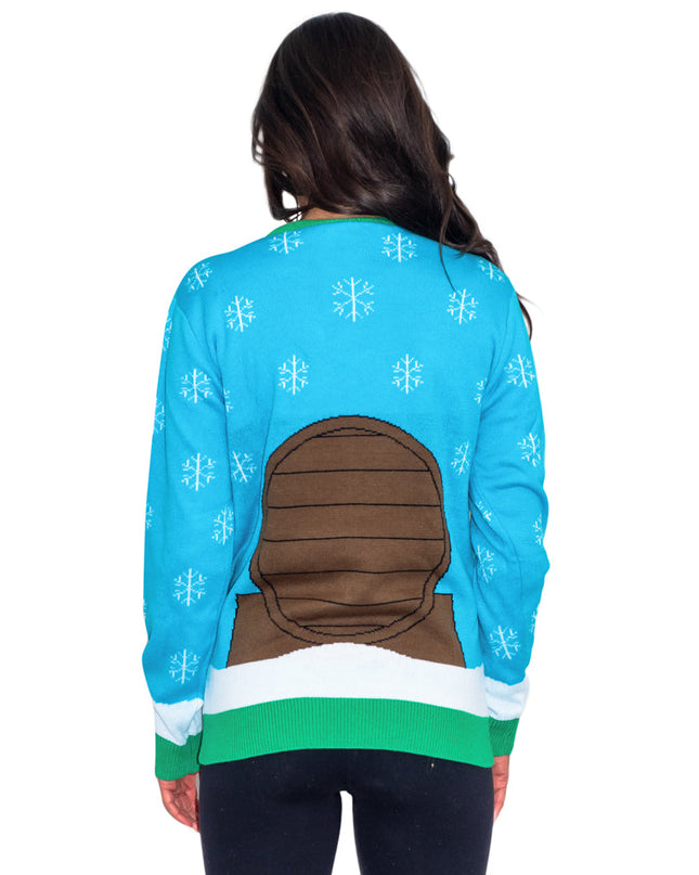 Let's Get Elfed Up Festive Ugly Christmas Sweater