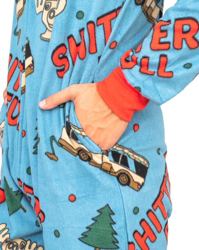 Christmas Vacation Shitter's Full Family Pajamas Jumpsuit