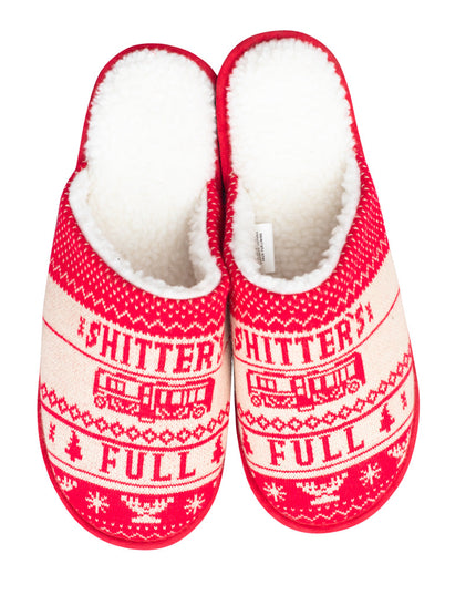 National Lampoon Christmas Vacation Shitter's Full Slippers