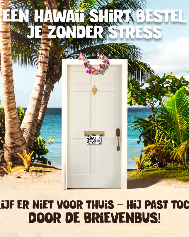 Hawaiian Shirt with Flowers from Hawaii